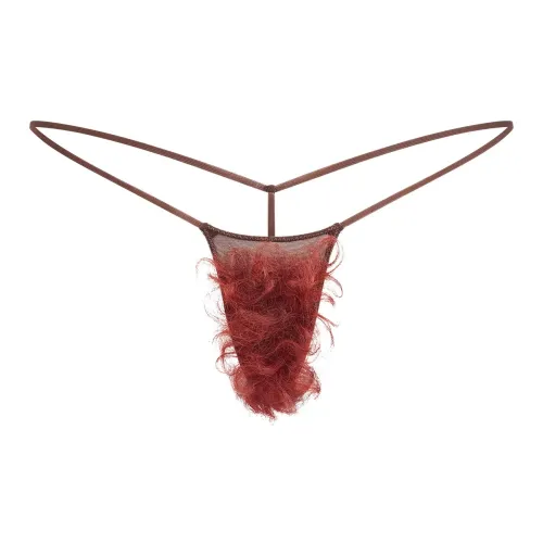 SKIMS FW25 FAUX Волосы MICRO STRING Стринг Женские