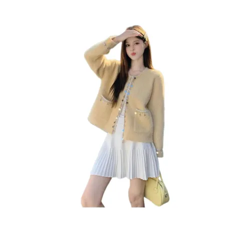 YOUSEKOO Желтый Женский Трикотаж