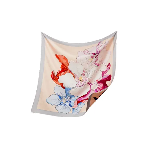 WENSLI Шарфы из шелка с тутовым шелком Женские