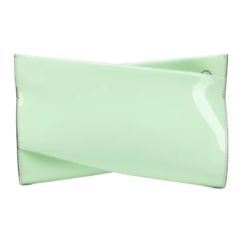 CL Телячья кожа Одно плечо Сумка Клатч Маленький Женский Зеленый