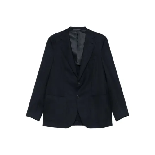 Caruso Темно-синий Мужской Деловые костюмы