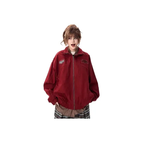 BELOVED STARRY Красный Женский Куртка