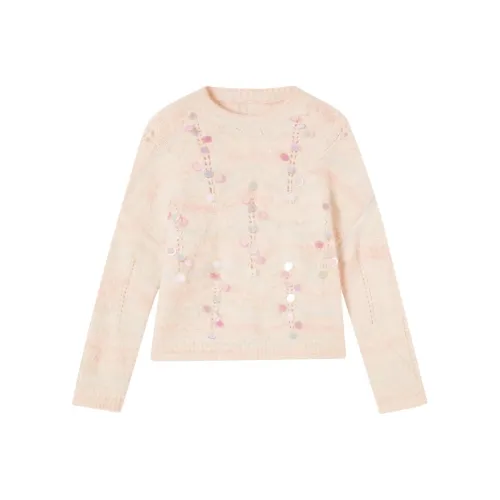 XIANGYING Светло-розовые Женские Свитера