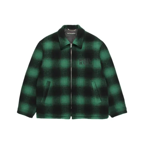 WACKO MARIA FW25 Шерсть Ombre Check 50'S Куртка Unisex