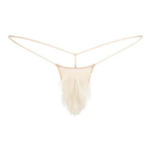 SKIMS FW25 FAUX Волосы MICRO STRING Стринг Женские