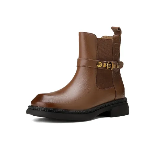 GOLDLION Короткий ботинок Martin каблук 3,8 см женский