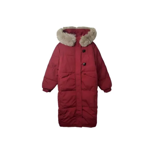 FTTHR Ангора Красный Унисекс Пуховики