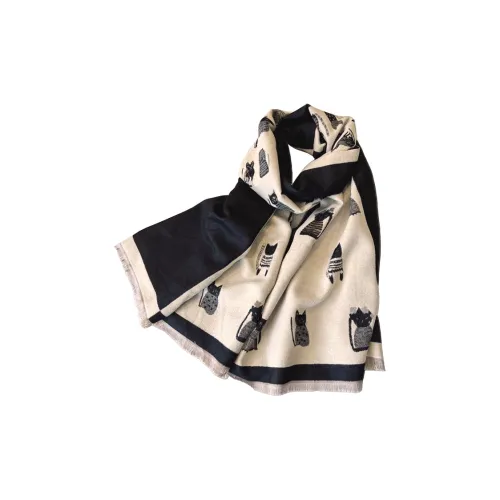 AUTOMOBILI LAMBORGHINI Полиэстер Трикотаж Шарфы Женские