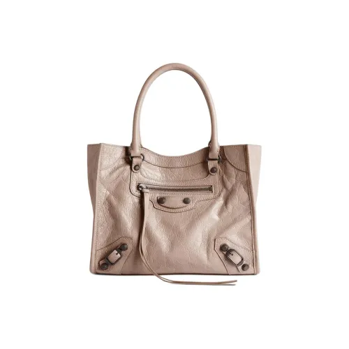 Balenciaga Le City Arena Lambskin Mini Women's Кунжут