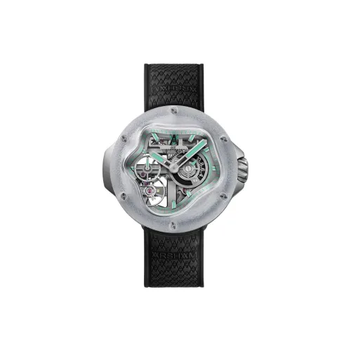 HUBLOT Мужские часы с ручным заводом 42 мм с механизмом Skeleton