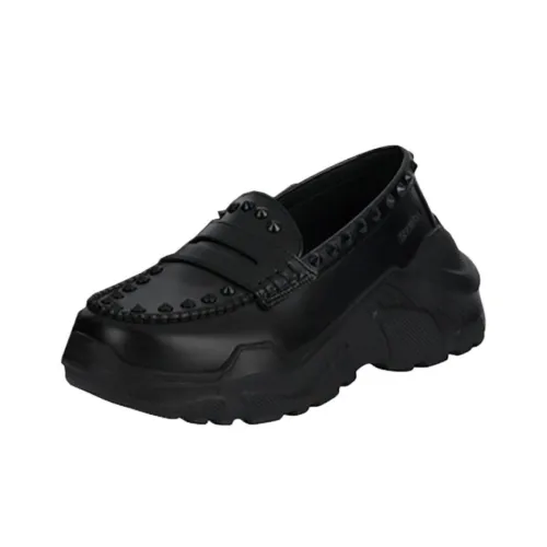 WE11DONE V2 Лоферы Женские Черные