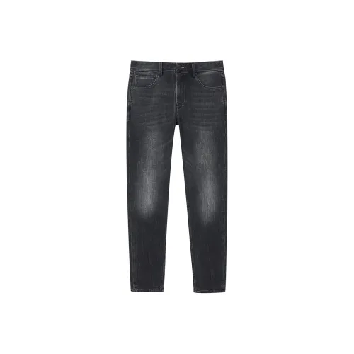 JACK JONES A16 Темно-серый деним мужские джинсы