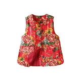 Красные цветы