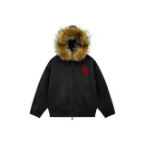 Черное красное полотенце с вышивкой