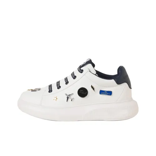 Karl Lagerfeld Justina Low Топ Повседневная обувь Женская Белая