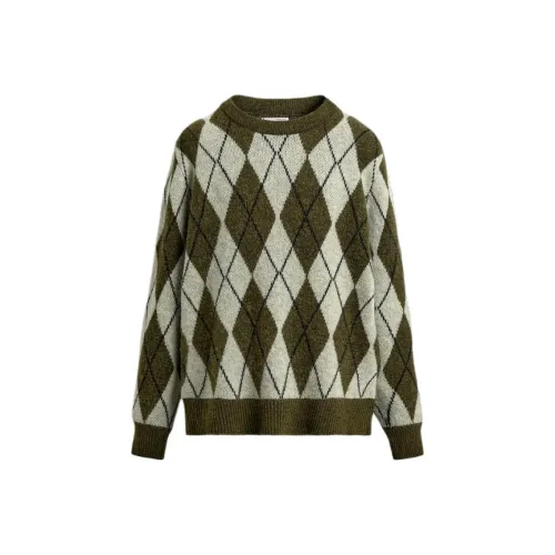 ZARA Collaboration Хаки Мужской Трикотаж