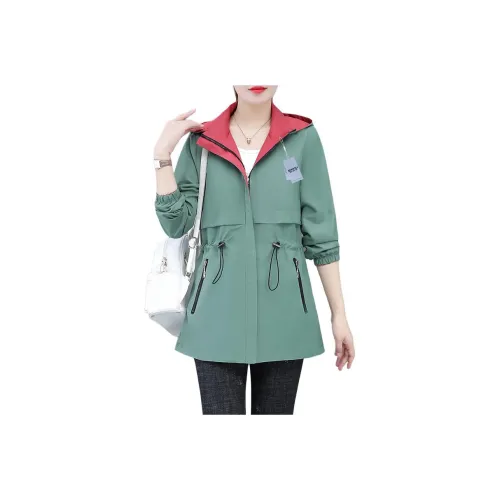 EMINU Женская тренч-куртка