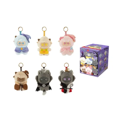 Playpoint Unlimited x Pleasant Овца And Big Волк Werewolf Sheep Collection Винил Плюшевый Украшение Слепые коробки