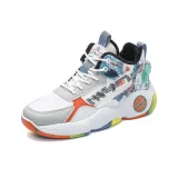 5910-1 Белый Синий Флис-На подкладке