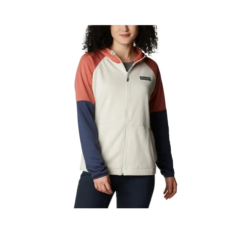 Columbia Белый Красный Синий Женские Куртки