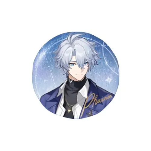 LUCKIN COFFEE Белый Бабочка Персонаж Значок Значки