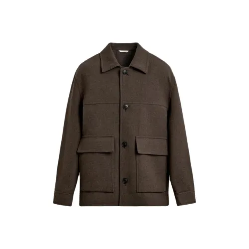 ZARA Коричневый Мужские Куртки