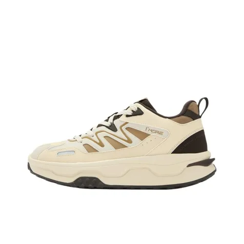 361° Амортизаторы Shock с противоскользящей теплоизоляционной защитой низкий топ повседневная обувь мужская бежевый