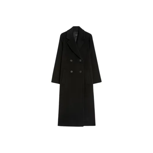 WEEKEND MaxMara Черное Женское Пальто