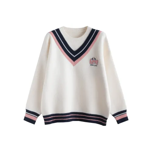 Tonlion Белый тон Женские Свитера