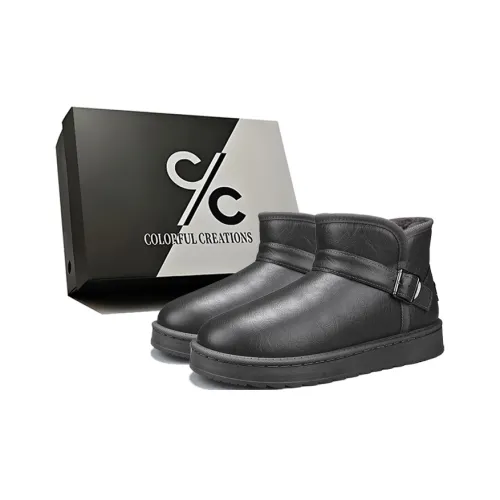 Colorful Creations Термический Увеличивающий Высоту Устойчивый к Износу Противоскользящий Короткий Снегобут Мужской