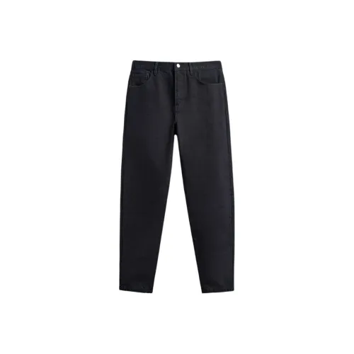 ZARA Глубокий морской синий Мужские Джинсы