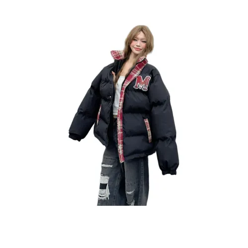 YOUSEKOO Черный Женский Пуховик