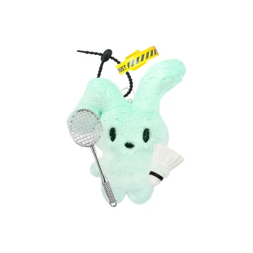 AIZIYUO Супер милый Бадминтонный кролик Плюшевый брелок 10 см Рекомендуемая высота