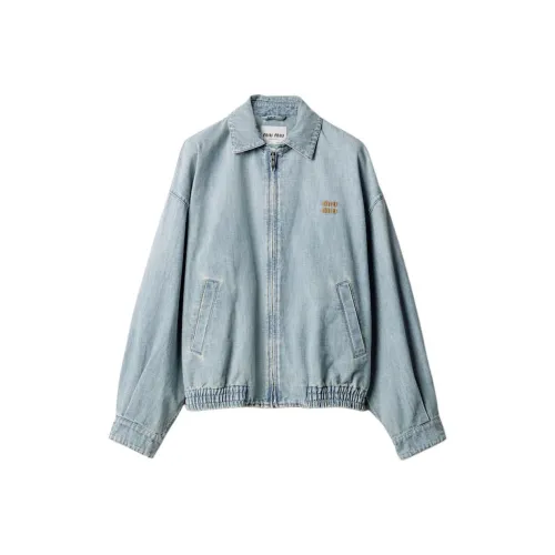 MIU MIU Fw25 Denim Jacket Women's