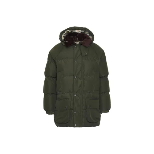 BARBOUR Шалфейный Зеленый Мужской Пуховик