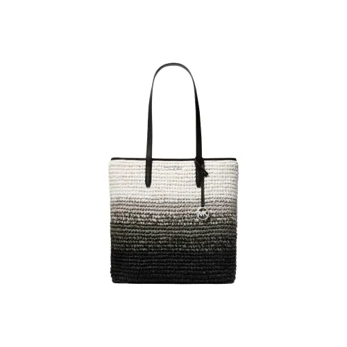 MICHAEL KORS Плетеная сумка через плечо большая женская черная