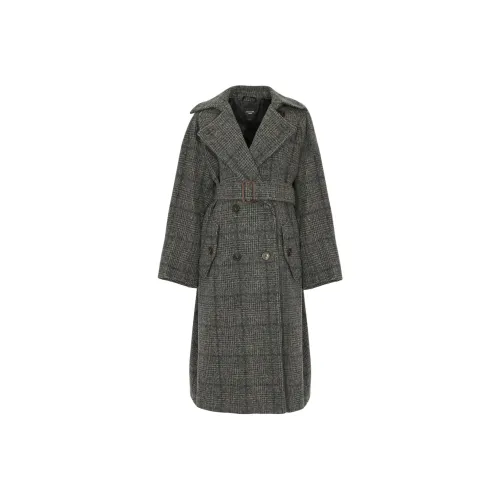 WEEKEND MaxMara Темно-серый Женский Пальто