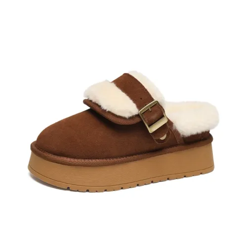 ZHR Флоковый С манжетами Противоскользящий Устойчивый к истиранию Устойчивый к запахам Универсальный Домашние тапочки Женские