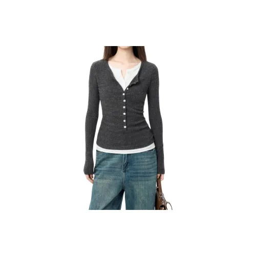 EVPGB Серый Женский Трикотаж