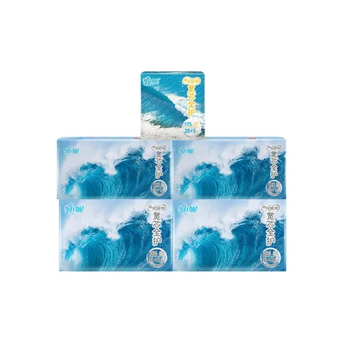 Xiao Ni Мягкая туалетная салфетка комбинация светлого цвета дышащая