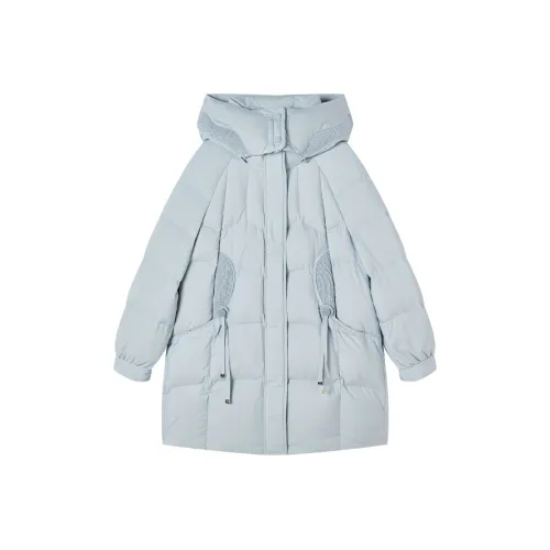 XIANGYING Морской синий Женские пуховики