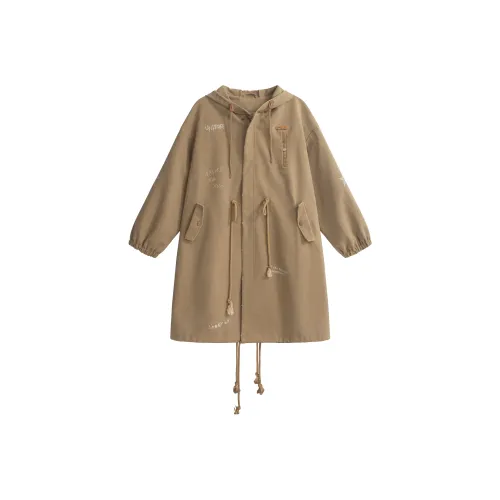 UNIFREE Тренчкот Женский Хаки