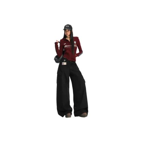 Olivia Share777 Бургунди Женские Джинсы