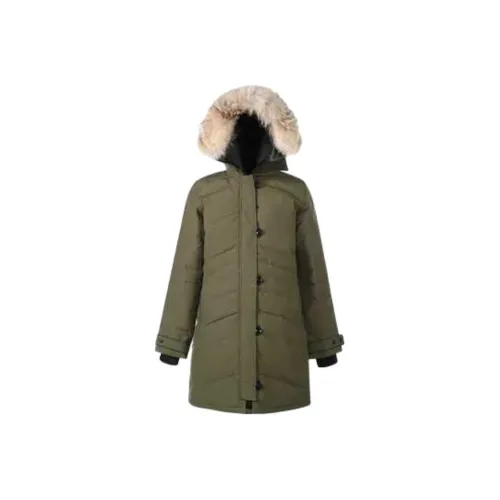 Canada Goose Lorette Series Пуховик Женские Армейский зеленый