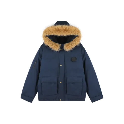 BEETLE TOWN Хлопковый пуховик Унисекс