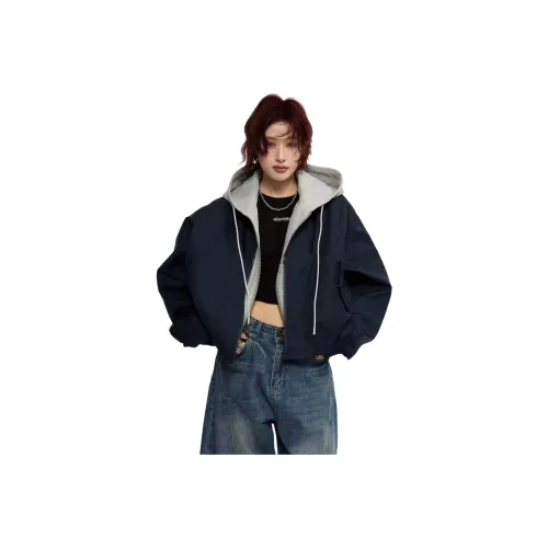 STGX Темно-синие женские куртки