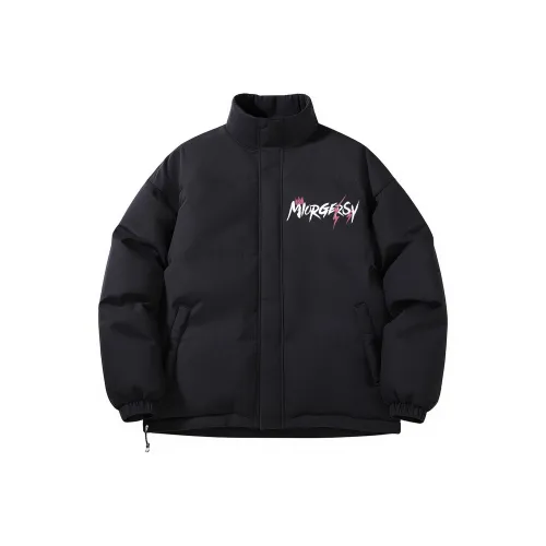 MIORGERSY [Веселье Осенний Зимний EDITION Черный] Унисекс Пуховики