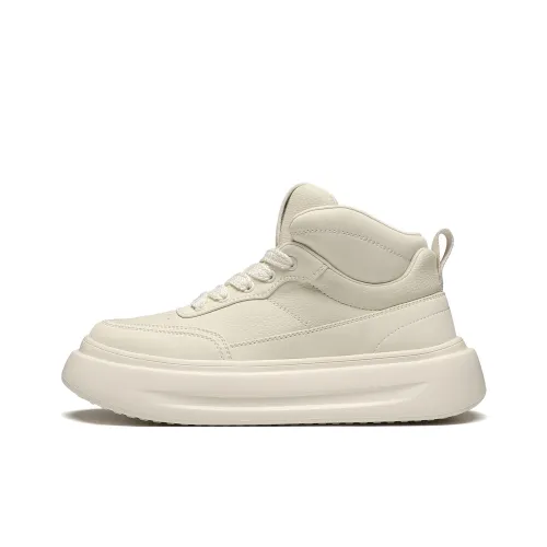 ST SAT Амортизация устойчивые к истиранию легкие увеличивающие высоту матовые высокие топы кроссовки для скейтбординга мужские