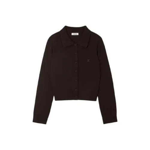 Sandro Шоколад Женские Свитера