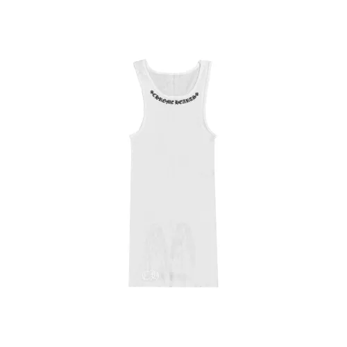 Chrome Hearts Белые Унисекс Майки